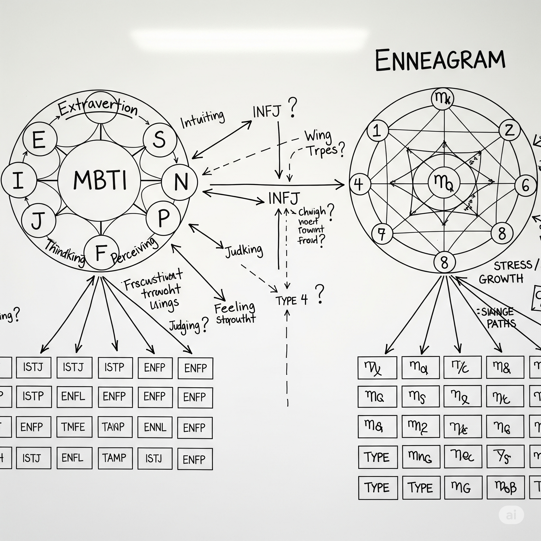 MBTI vs Eneagrama